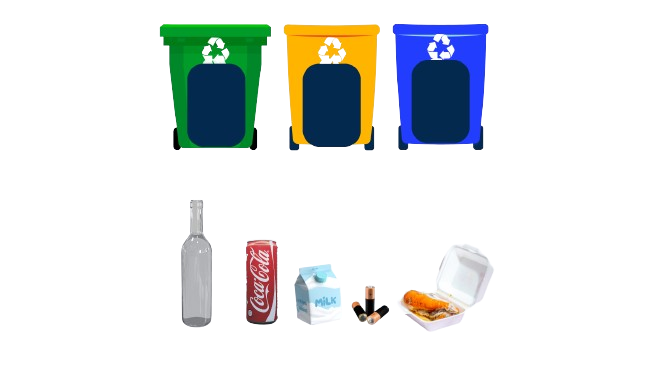 Professional waste management education game for Singapore events